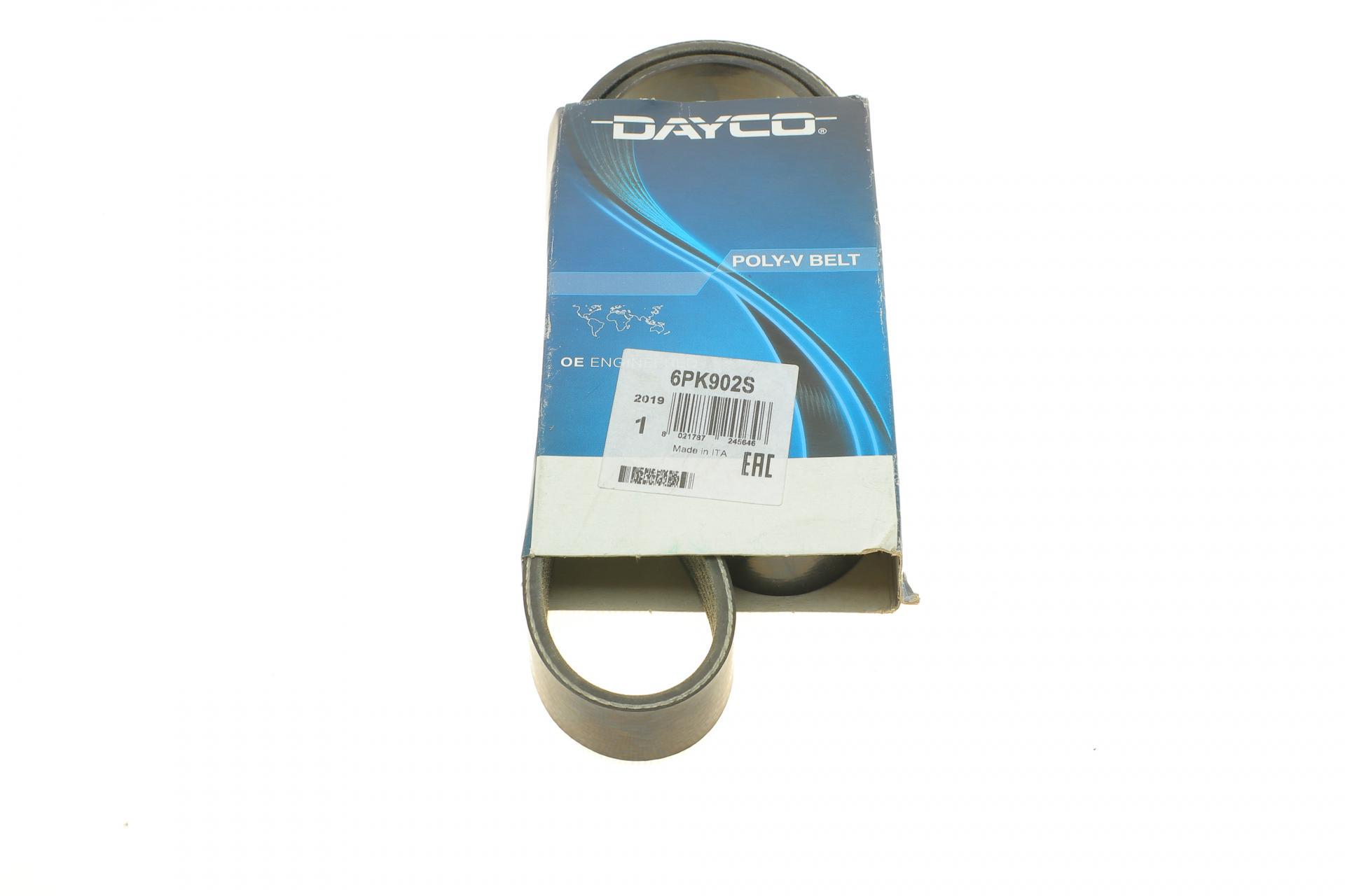 Ремень генератора DAYCO для Citroen C1/Peugeot 108 14- (6PK902S)