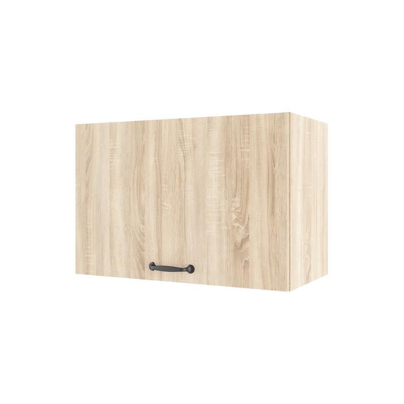 Шкаф навесной на кухню под вытяжку 600х317х404 мм Дуб Сонома (H-18)