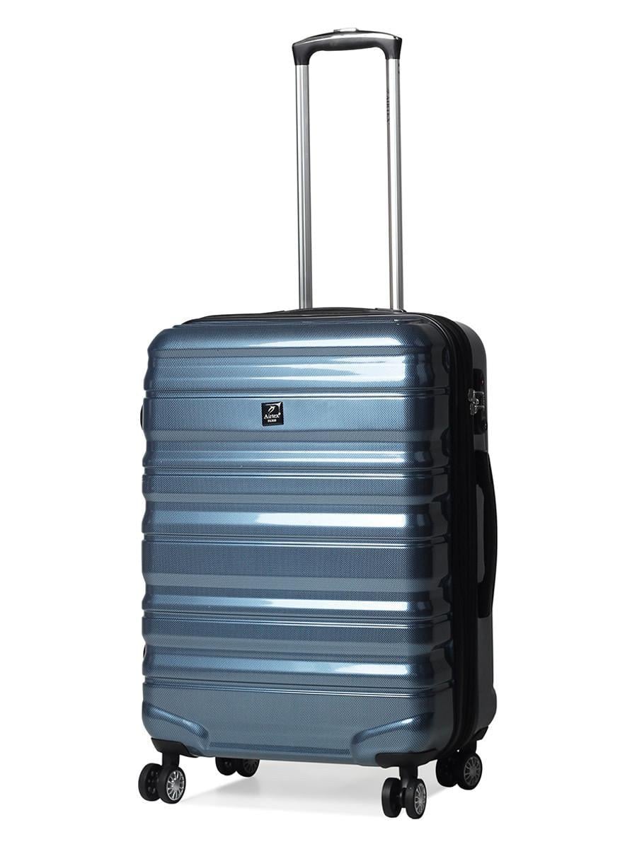 Чемодан Airtex поликарбонат средний M 66х43х25+5 см 76 л 3,5 кг Синий