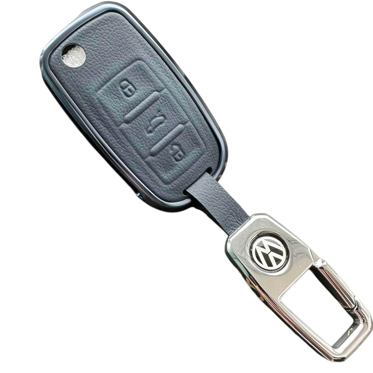 Чехол для ключа алюминиевый Volkswagen/Skoda/Seat (vw1albl)