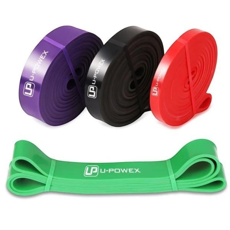 Резинки для підтягувань U-Powex Pull Up Assist Band 4 шт. 7–56 кг Різнокольоровий (2209204213) Резинки для підтягувань U-Powex Pull Up Assist Band 4 шт. 7–56 кг Різнокольоровий (2209204213)
