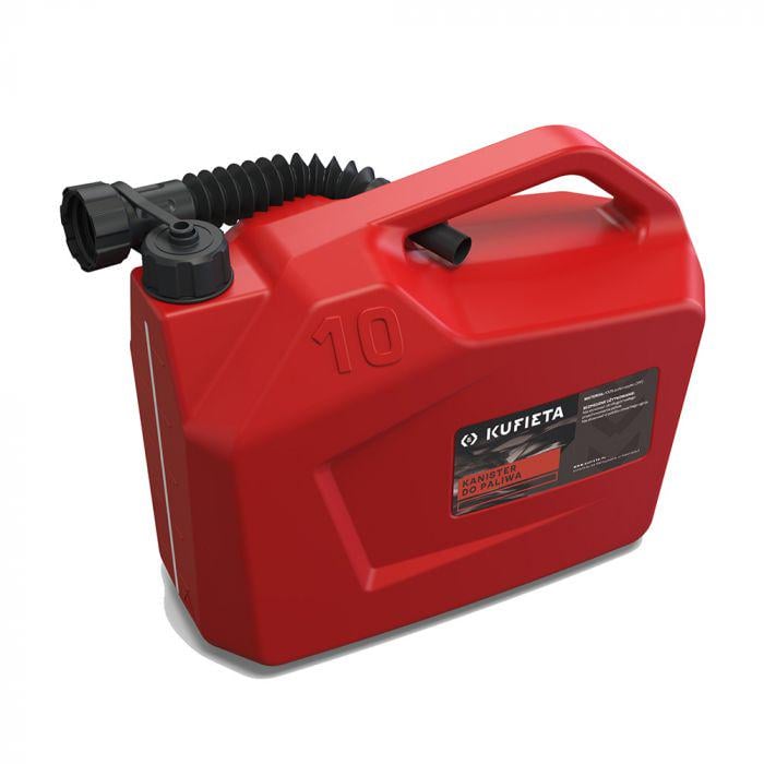 Канистра Kufieta пластиковая канистра для бензина 10 л