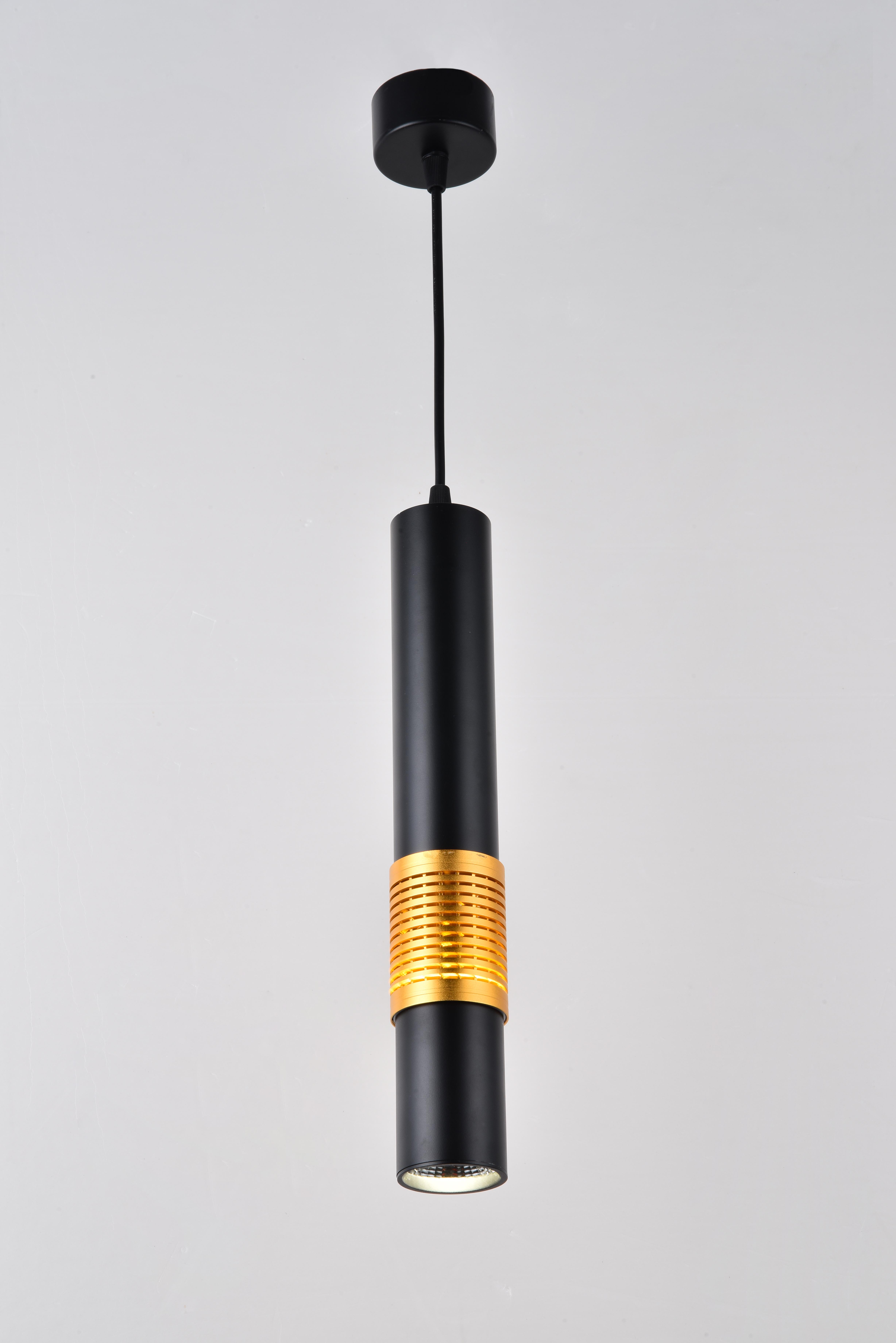 Люстра подвесная Sirius RT536 BK+GD