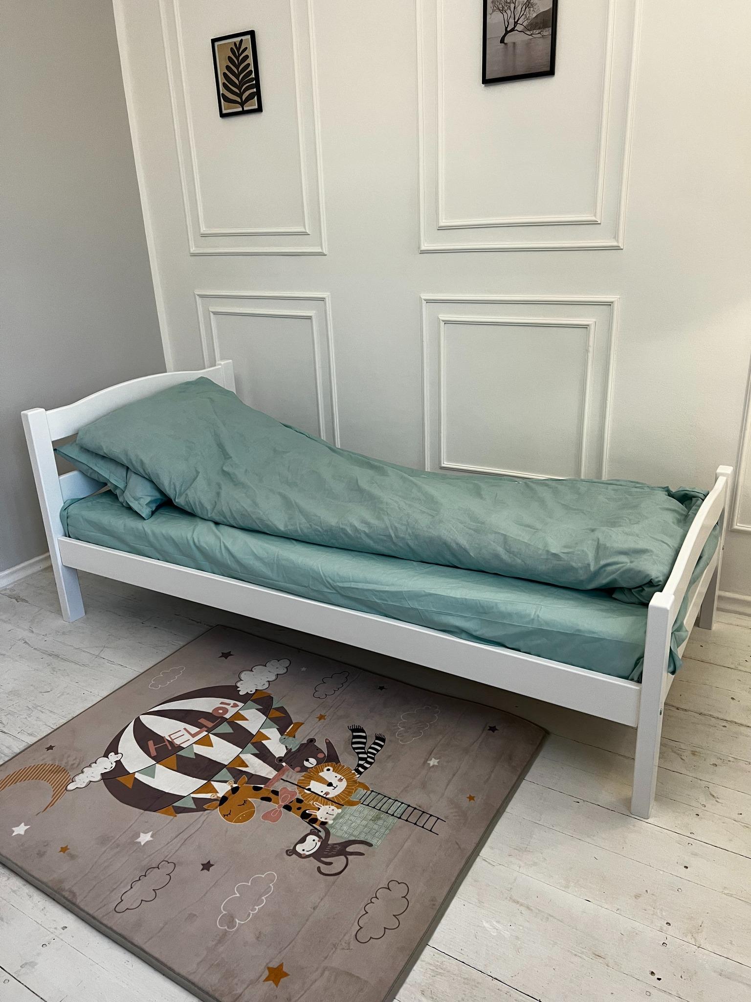 Ліжко підліткове Goydalka Paris 160x80 см Білий - фото 3 Ліжко підліткове Goydalka Paris 160x80 см Білий - фото 3