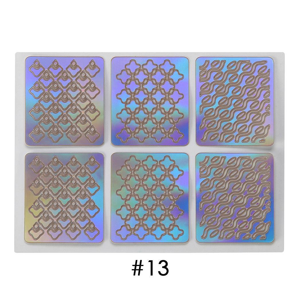 Трафарет для дизайну нігтів 13 (1641619565)