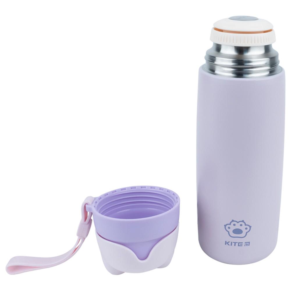 Термос Kite Сat 350 мл Фиолетовый (K21-376-02) - фото 2 Термос Kite Сat 350 мл Фиолетовый (K21-376-02) - фото 2