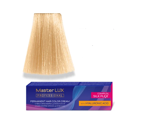 Крем-краска для волос стойкая Master LUX 12.38 специальный блонд Золотисто жемчужный 60 мл