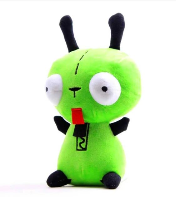 Мягкая игрушка Захватчик Зим Гир, высота 25 см, Nickelodeon Invader Zim Gir