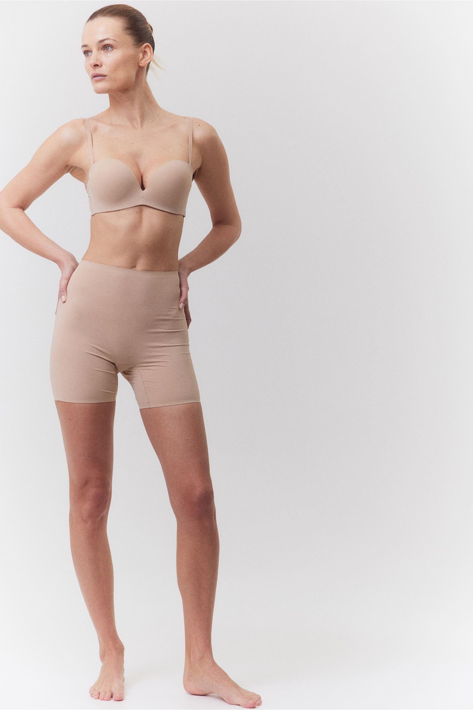 Корректирующие шортики H&M L Бежевый (952983)