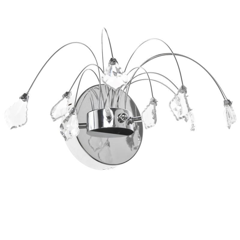 Бра настенное накладное BR-01 305W/2 CHR направленного света галогенное (YL199)