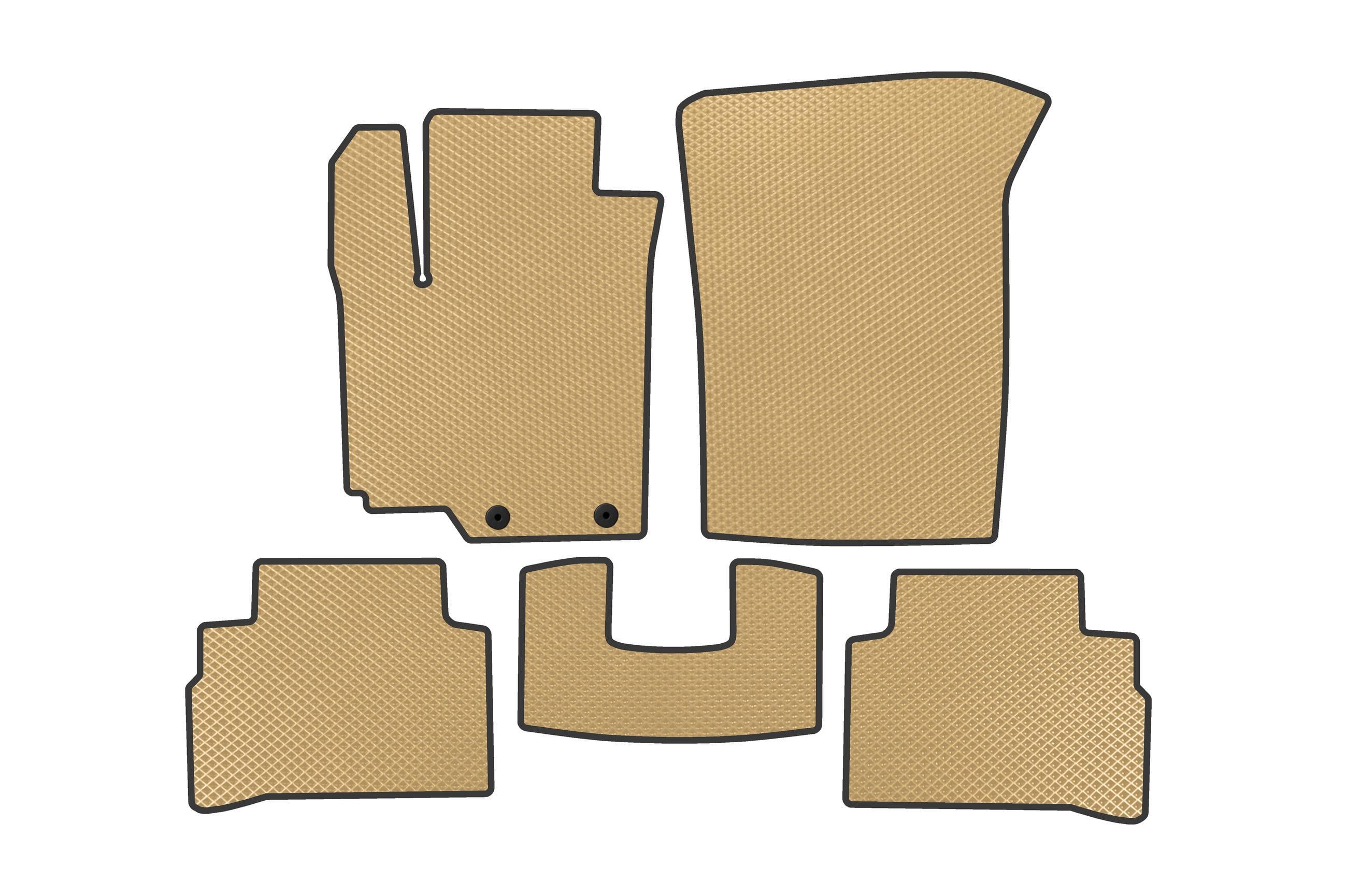 Коврики автомобильные Digital Designs EVA V2 для Suzuki Vitara 2015- гг. этилвинилацетат Бежевый (183736)