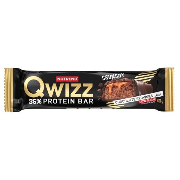 Спортивный батончик протеиновый NUTREND Qwizz Protein Bar Chocolate Brownie 60 г (28351726)