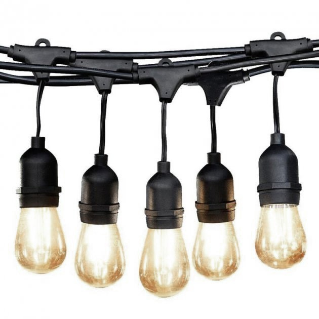 Гирлянда уличная ретро со степенью пылевлагозащиты IP43 10 LED 5 м Теплый белый (21685853)