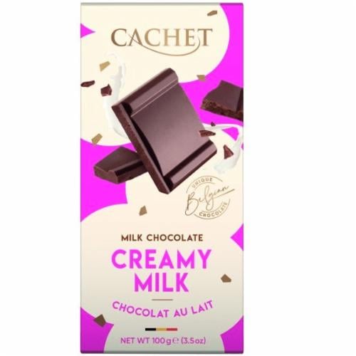 Шоколад молочный Cachet Creamy Milk 21427 100 г (31157445)