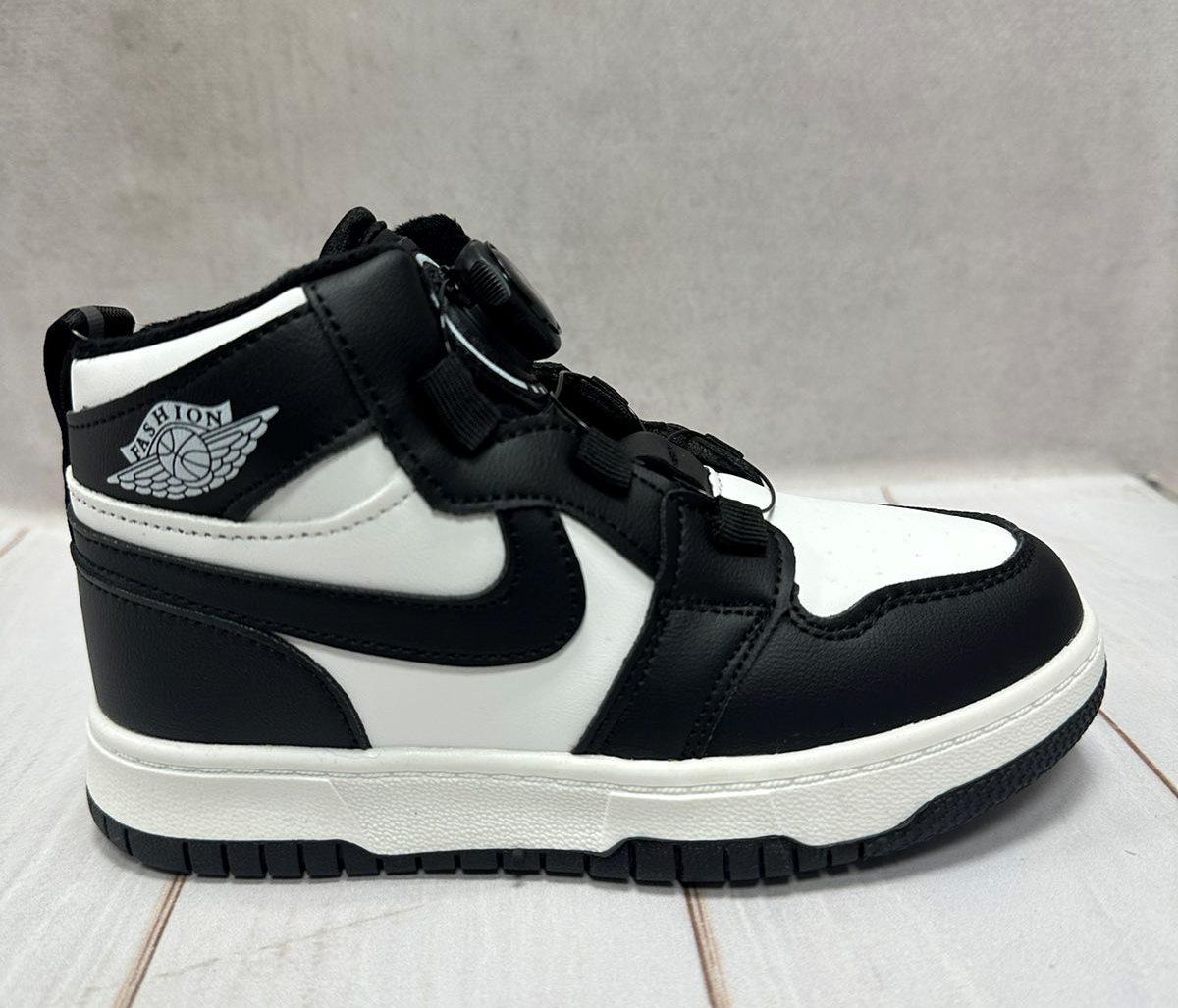 Кросівки для хлопчика Apawwa хайтопи р. 37 Чорний (12892146)