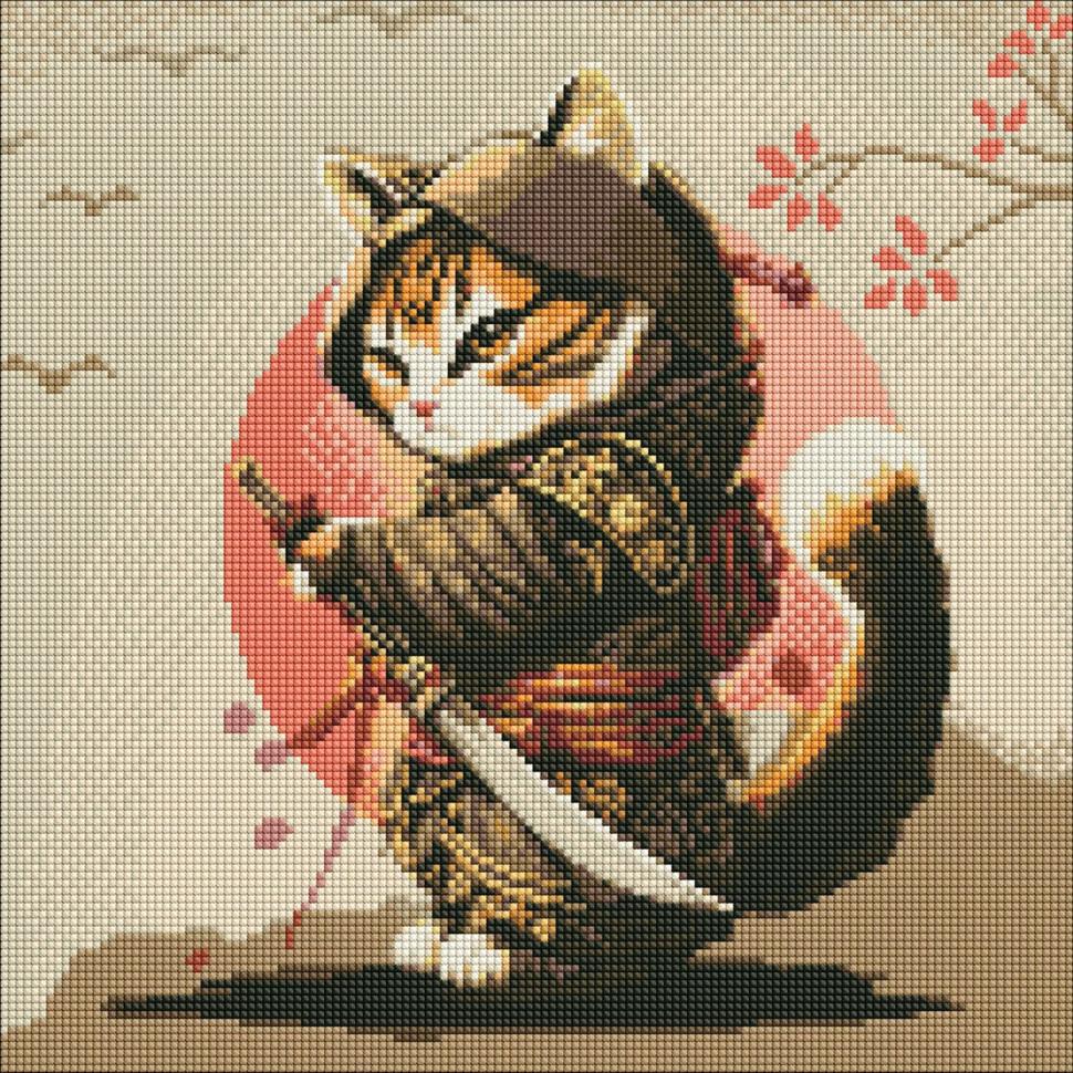 Алмазная мозаика Идейка Отважный воин 40x40 см (AMO7517)