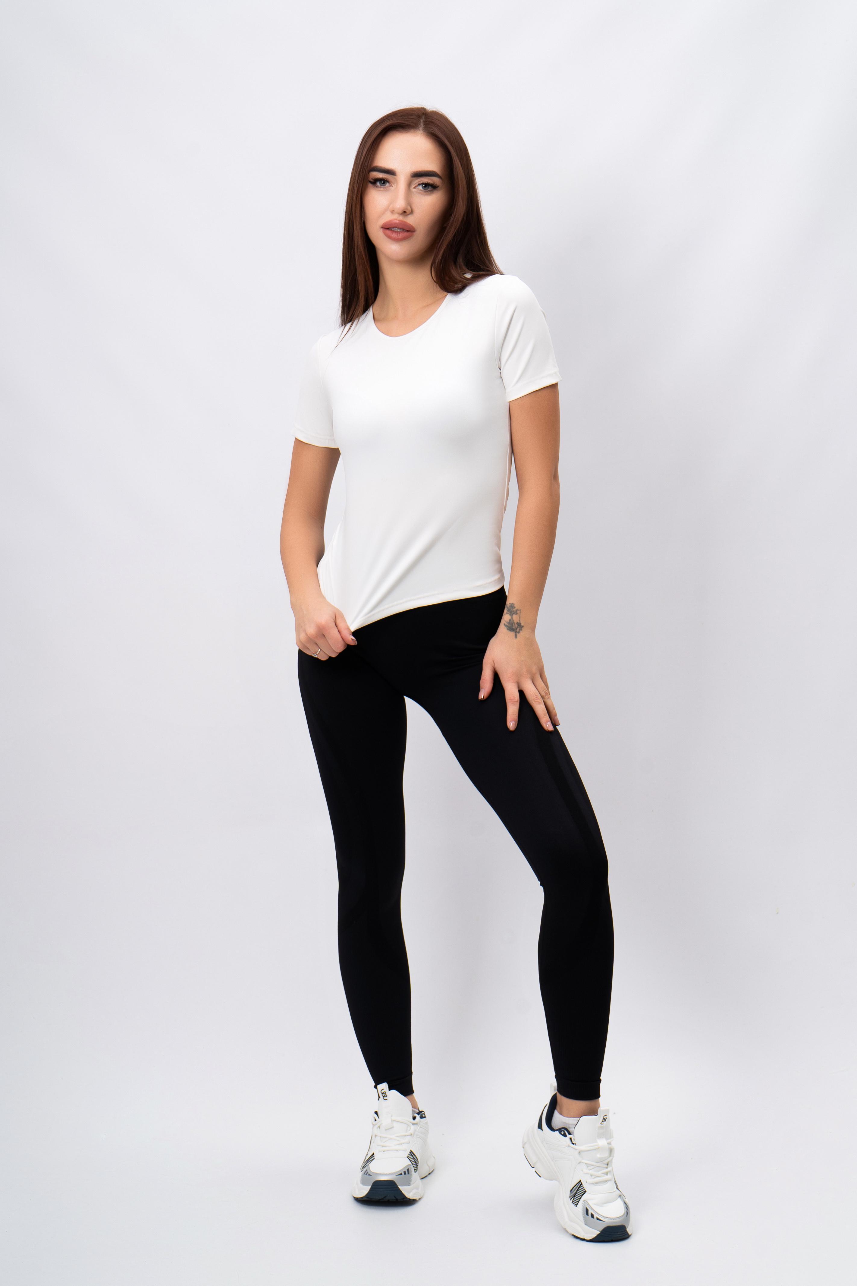 Футболка женская спортивная Where Uwear 346922 M/L Белый (346922_M/L)