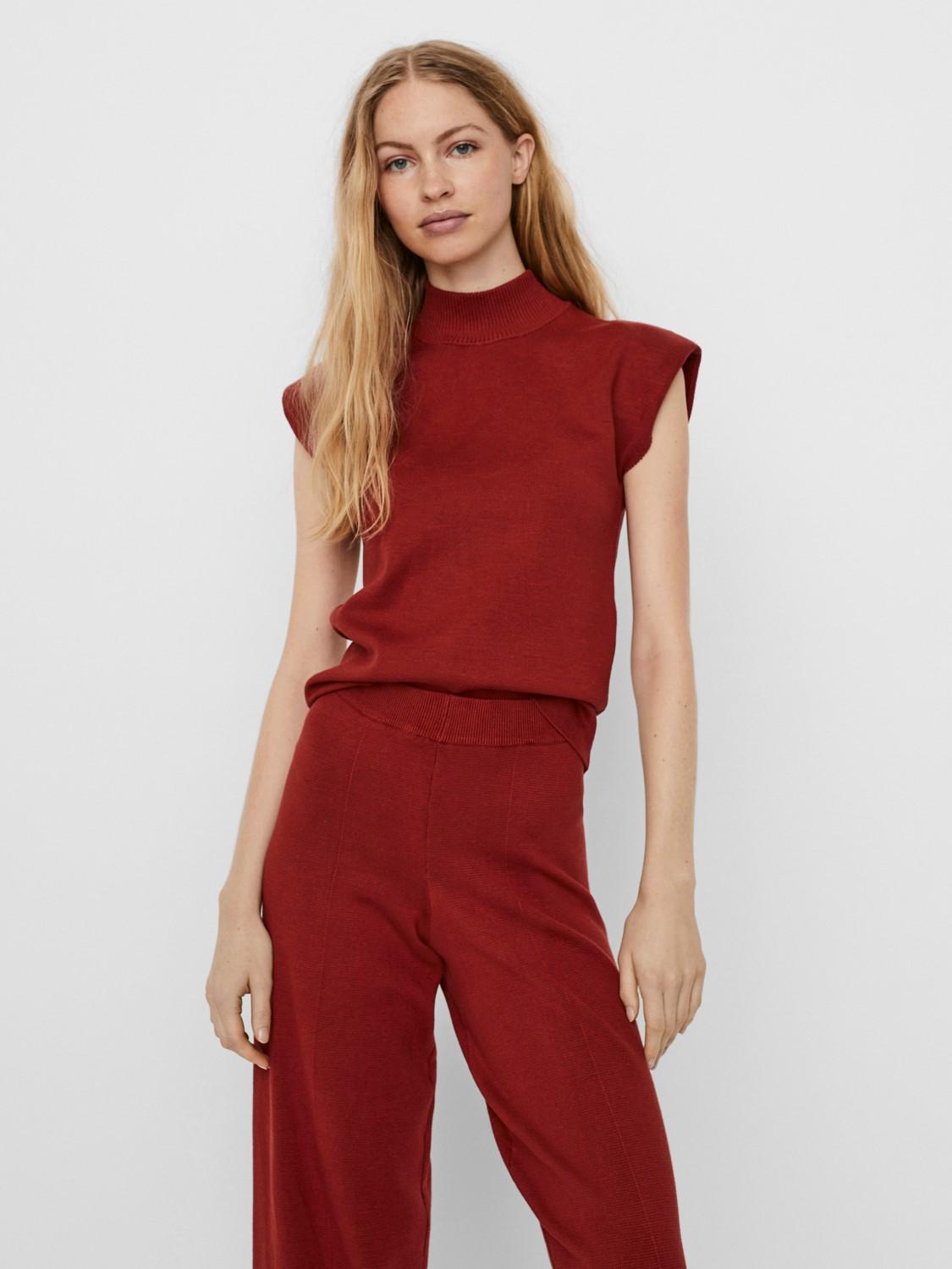 Жилет жіночий Vero moda 10252595 S Червоний