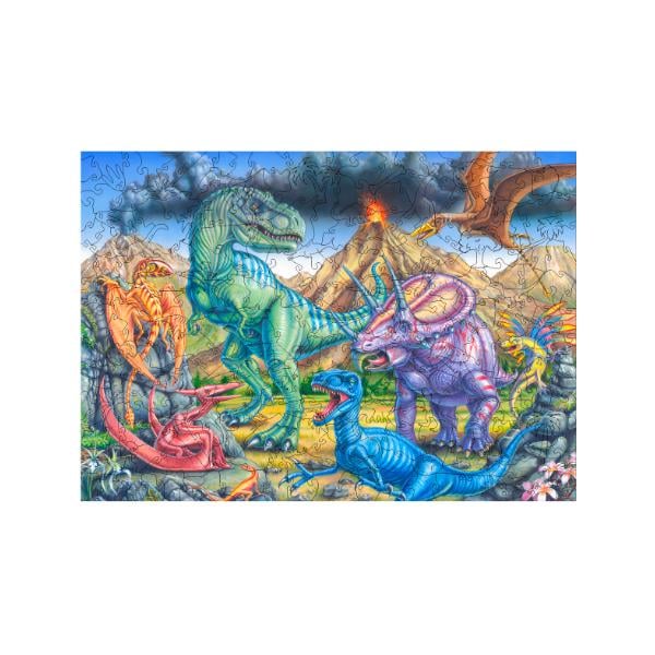 Пазлы 3D PUZZLEAN Динозавры Новая Эра А3 в картонной коробке