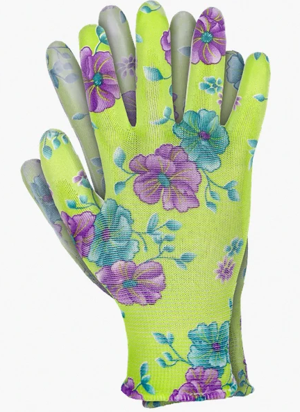 Перчатки садовые женские с полиуретановым покрытием FLORI р. 8 12 пар (710-1744)
