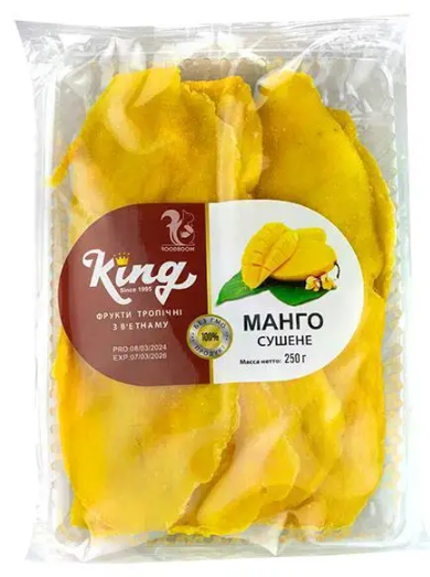Манго натуральный King 250 г