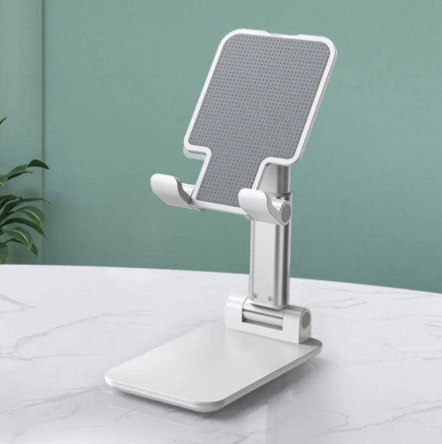 Подставка для телефона Folding desktop phone stand Белый (KG-9372)