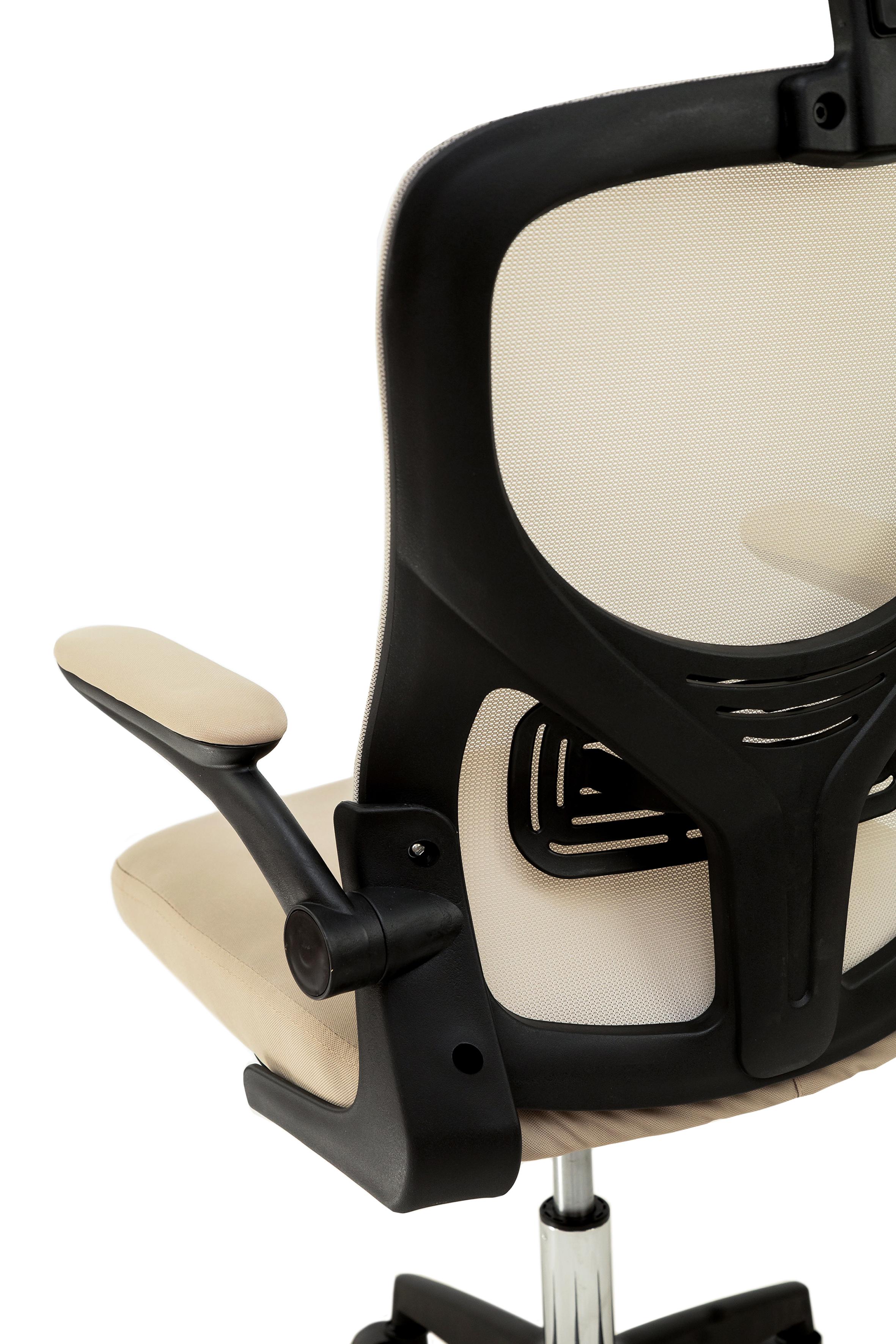 Офісне крісло Comfort Line TONUS Чорний/Бежевий (TNSBB-454712) - фото 15