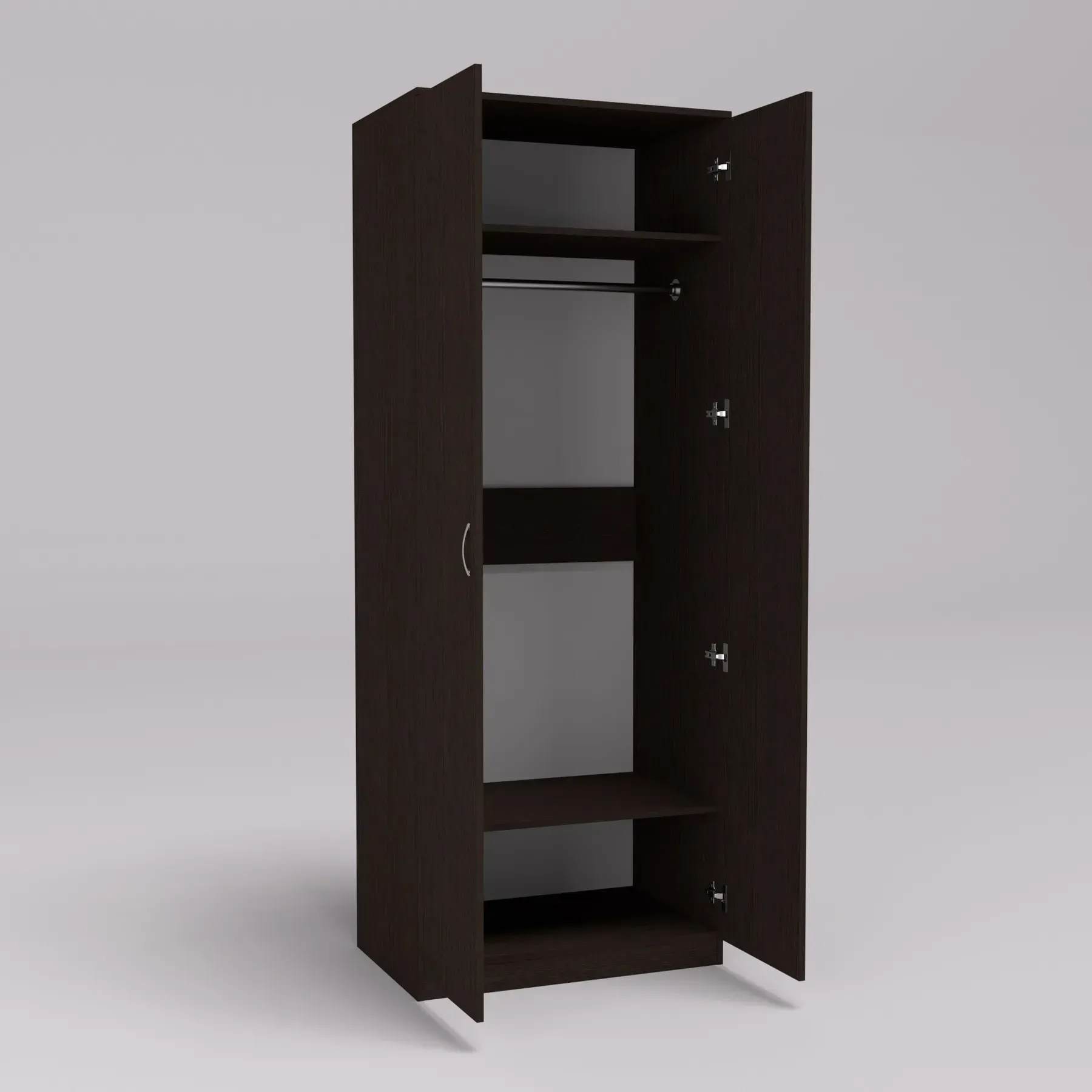 Шкаф офисный Kontinent ОШ-1 800х520х2100 мм Венге Магия (53346354) - фото 1 Шкаф офисный Kontinent ОШ-1 800х520х2100 мм Венге Магия (53346354) - фото 1