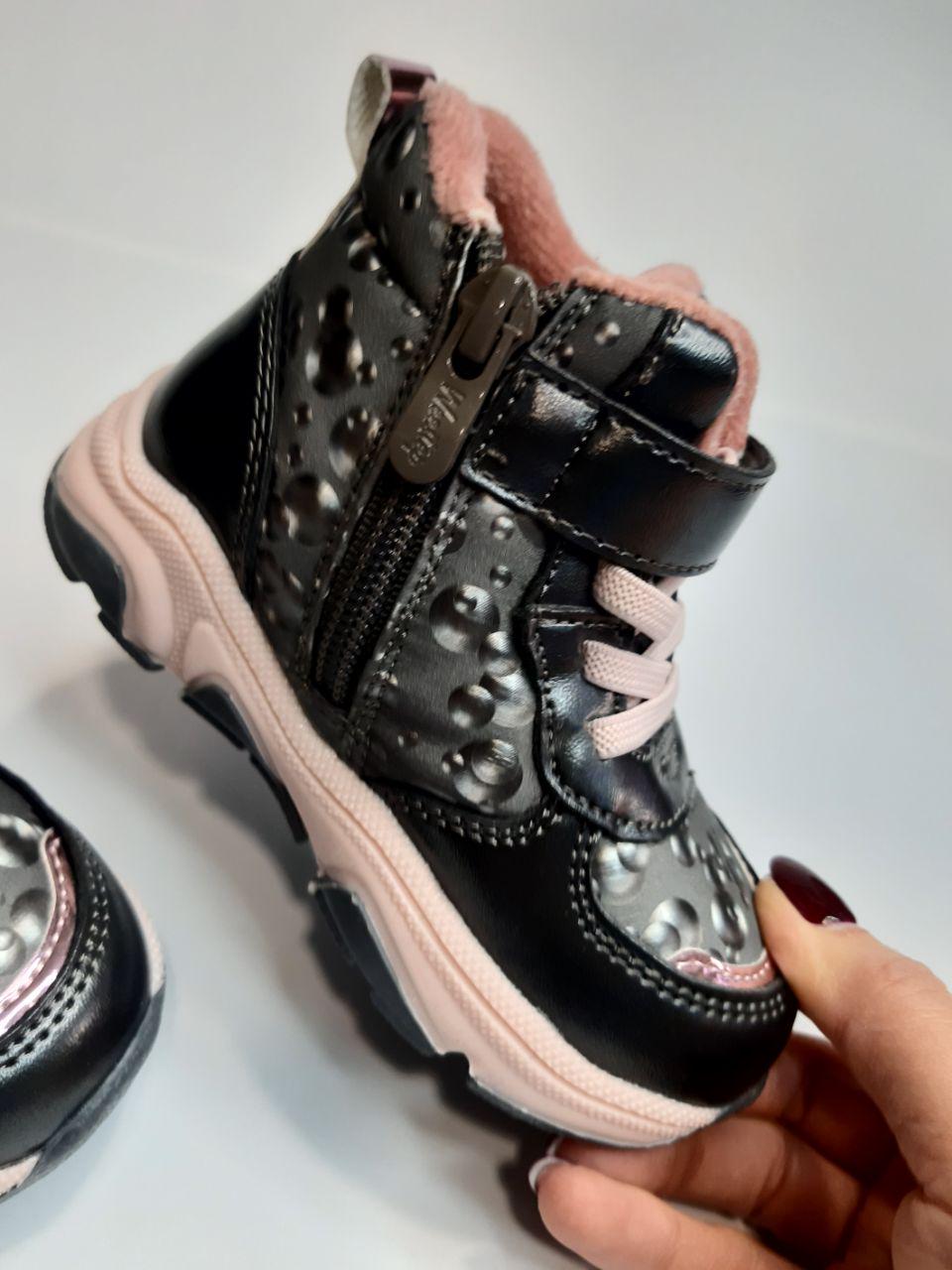 Ботинки для девочки Weestep р. 23 15 см Серый (563365117 R) - фото 3 Ботинки для девочки Weestep р. 23 15 см Серый (563365117 R) - фото 3