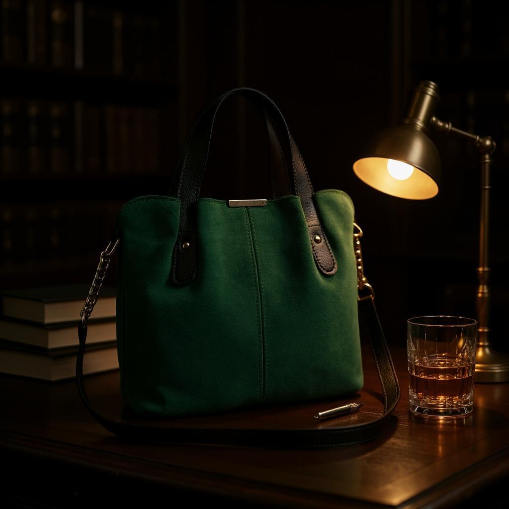 Сумка стильна жіноча містка через плече з плечовим ременем Смарагдовий - фото 4 Сумка стильна жіноча містка через плече з плечовим ременем Смарагдовий - фото 4