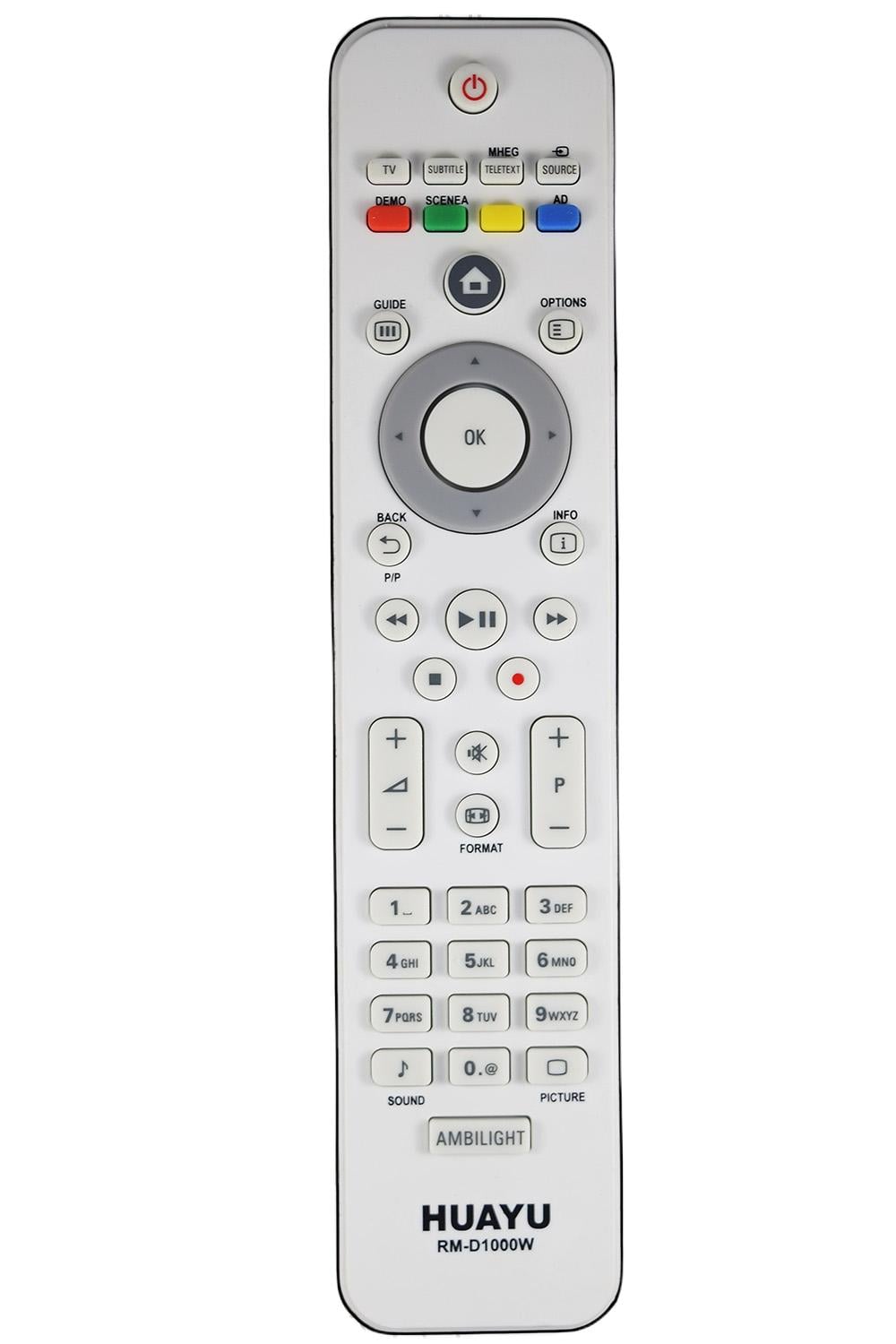 Универсальный пульт для телевизора Philips RM-D1000W (355)