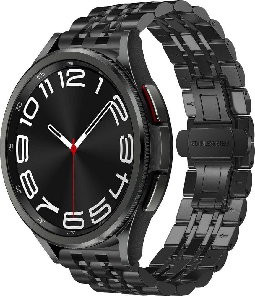 Браслет металевий Spinye для Galaxy Watch 6 Classic 43 мм Black (37648-2B) Браслет металевий Spinye для Galaxy Watch 6 Classic 43 мм Black (37648-2B)