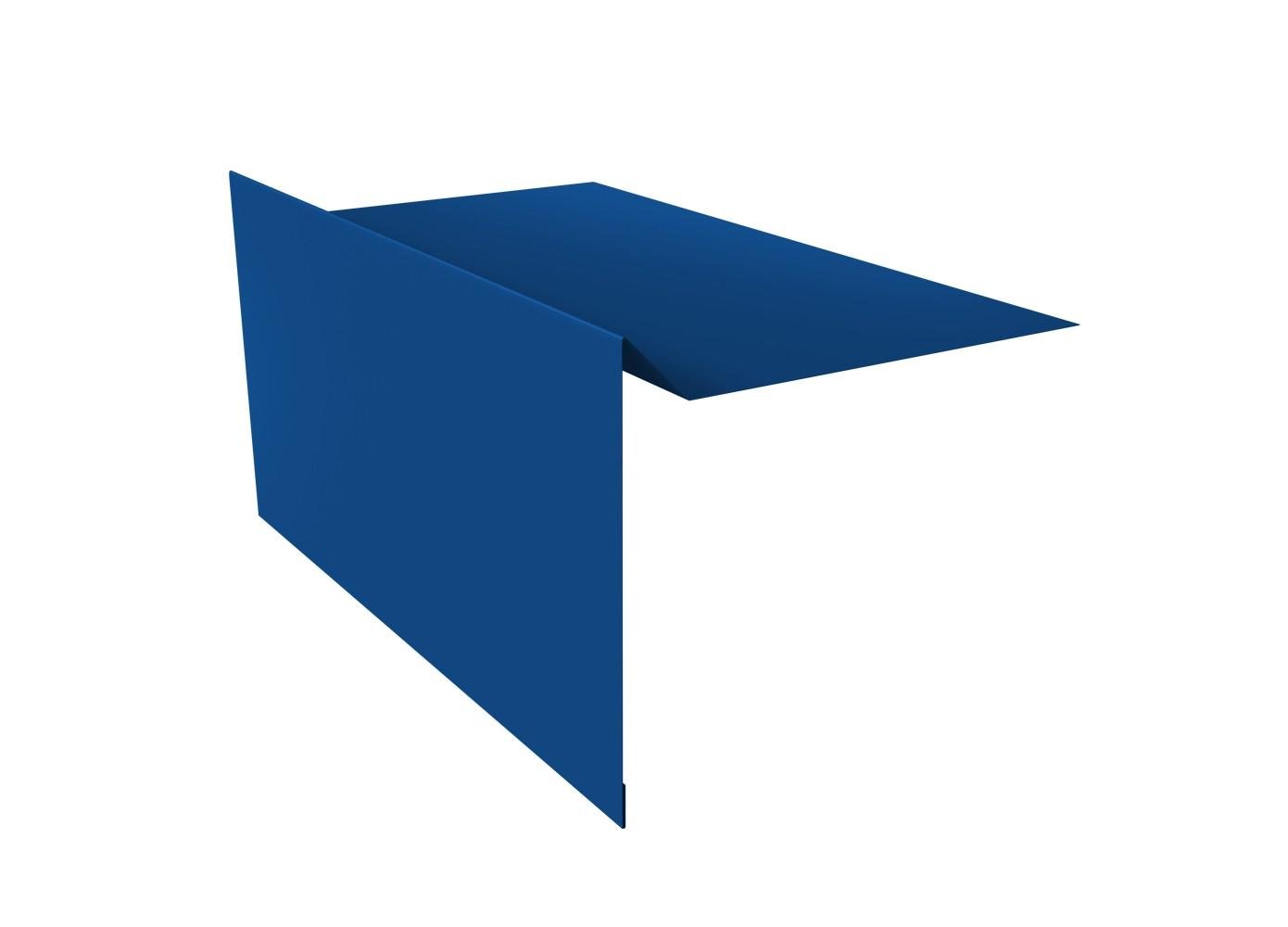 Планка вітрова SIMBUD для бітумної черепиці 2 м 0,45 мм глянець RAL5005 (24764) - фото 1