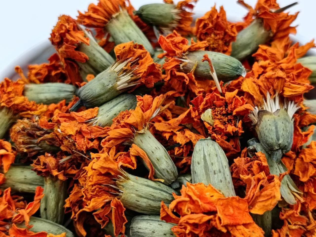 Чорнобривці квітки сушені 25 г (31)