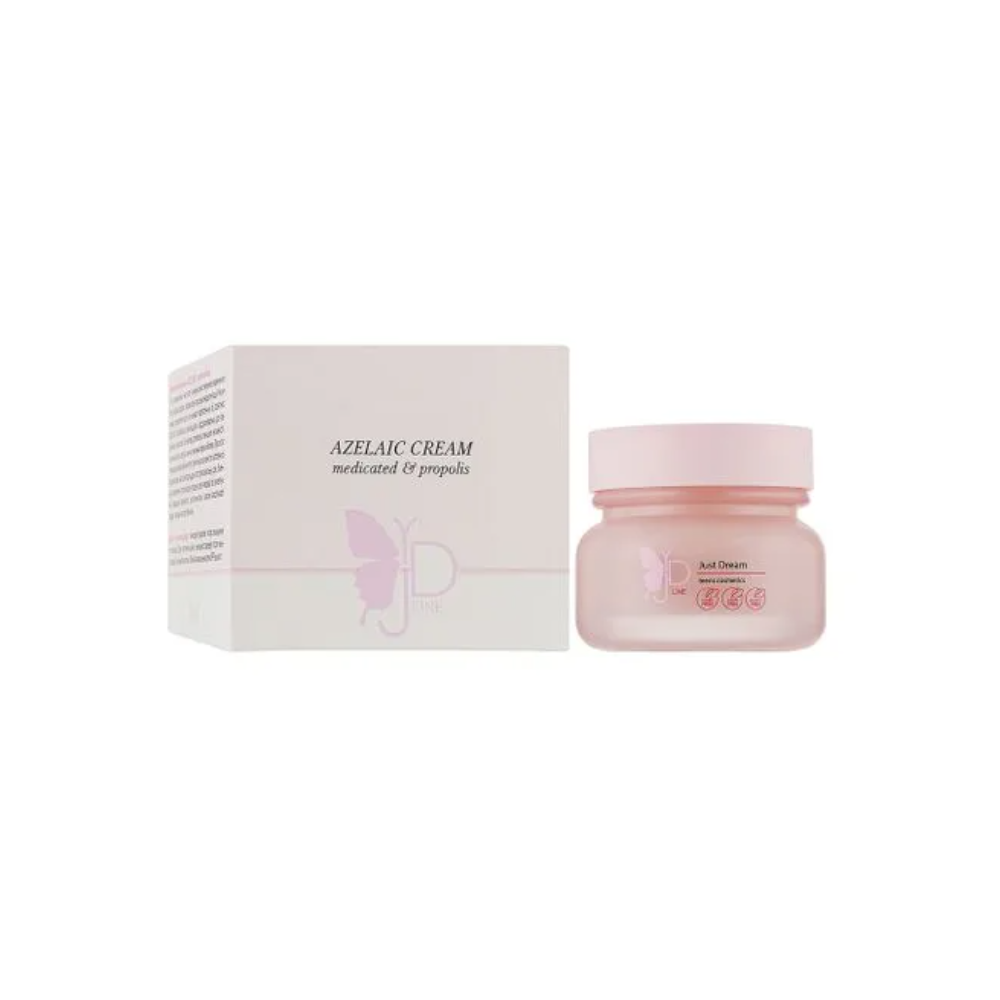 Крем ЛІКУВАЛЬний із прополісом Just Dream teens cosmetics Azelaic Cream Medicated Propolis 50 мл
