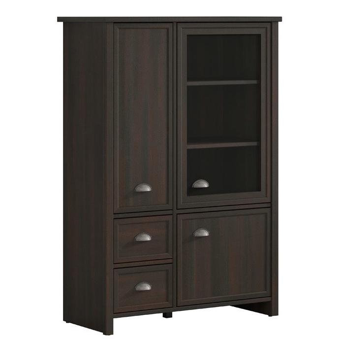 Витрина для кабинета Gerbor REG2D1W2S Гермес ЛДСП/МДФ 895х400х1300 мм Дуб болотный коричневый (43202) Витрина для кабинета Gerbor REG2D1W2S Гермес ЛДСП/МДФ 895х400х1300 мм Дуб болотный коричневый (43202)