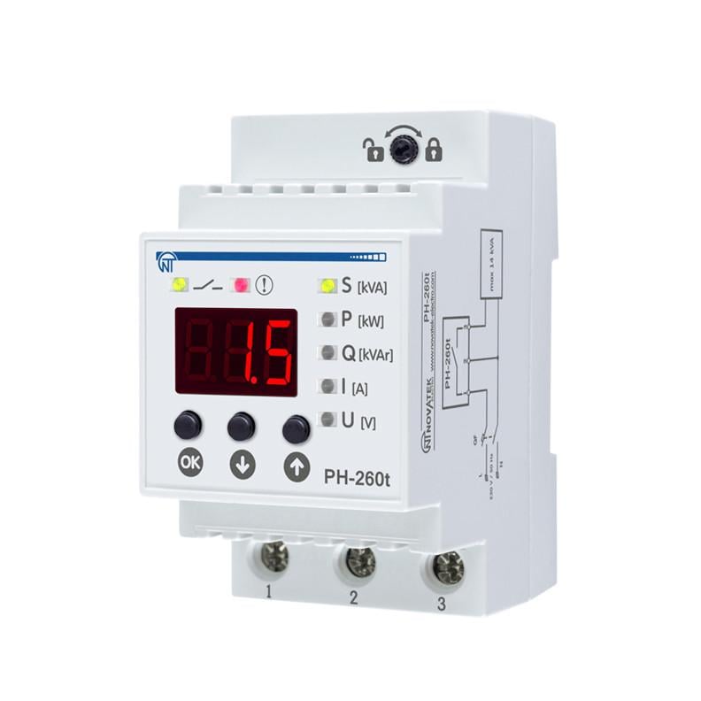 Реле напряжения Новатек Электро РН-260Т 63А