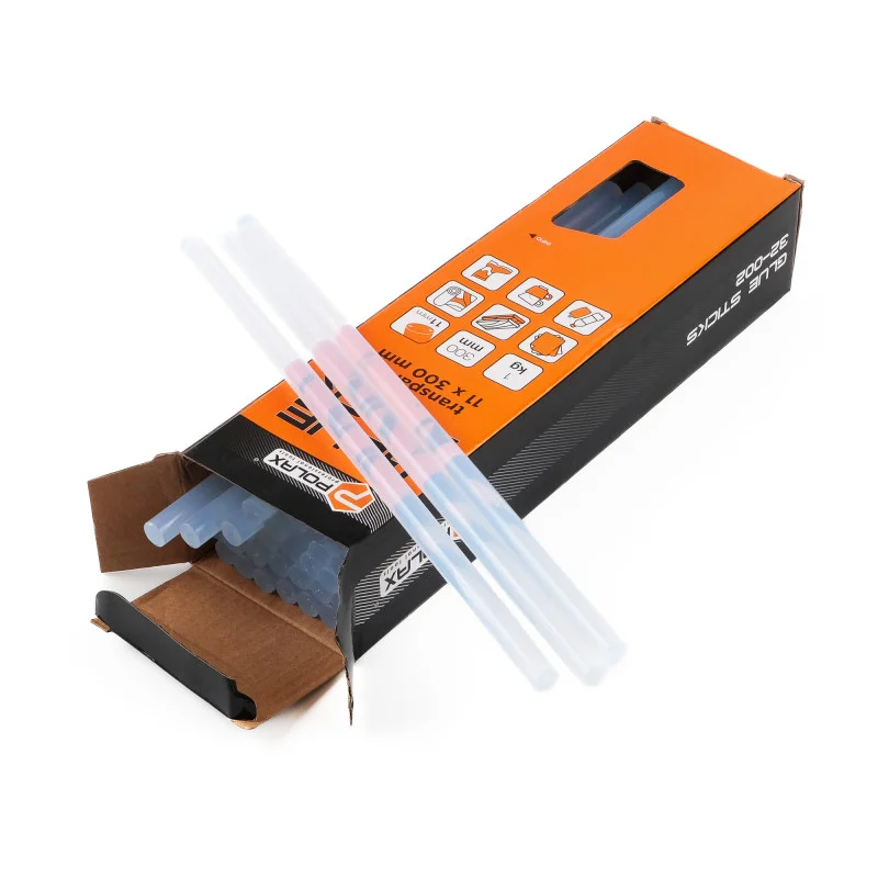 Стержни клеевые прозрачные Polax 11,2х300 мм (32-002)