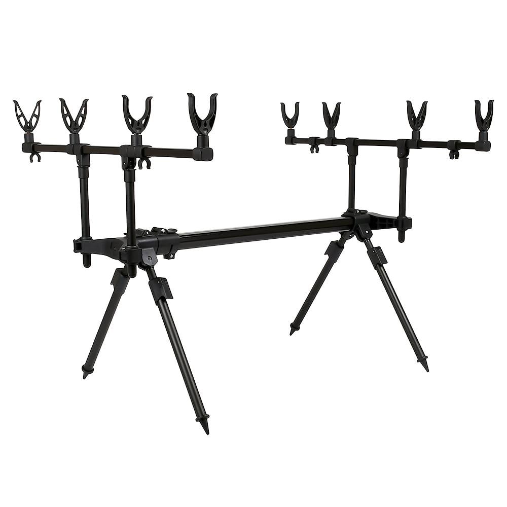 Род-под с чехлом Profi Carp SF24337-4 76-120 см для 4 спиннингов регулируемый Черный (30c3b48d)