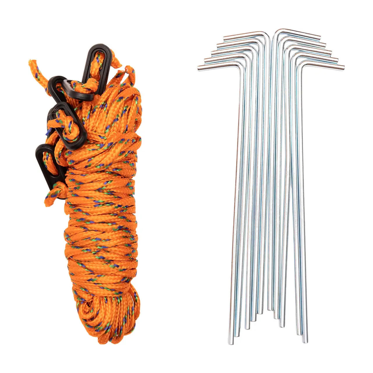 Палатка туристическая LUGI camping автоматическая с москитной сеткой и окнами с ковриком при входе 200х195х140 см (5b2b801e) - фото 12