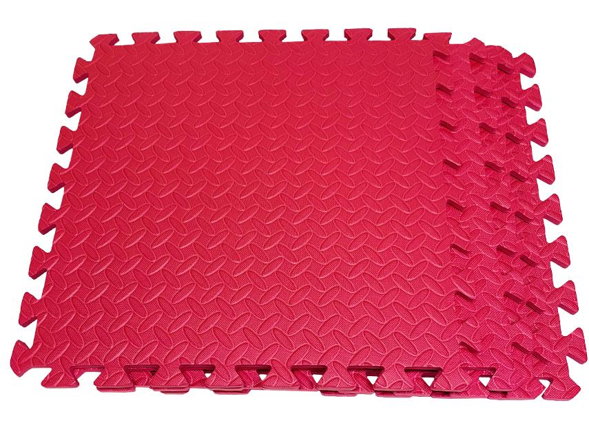 Пол мягкий-пазл EVA 500х500х10 мм Красный (1994672407) - фото 6 Пол мягкий-пазл EVA 500х500х10 мм Красный (1994672407) - фото 6