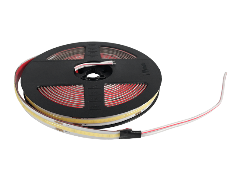 Светодиодная лента LED UA COB 320led 10 мм 8 Вт/м IP33 двойная плата 24 В Белый (6205)