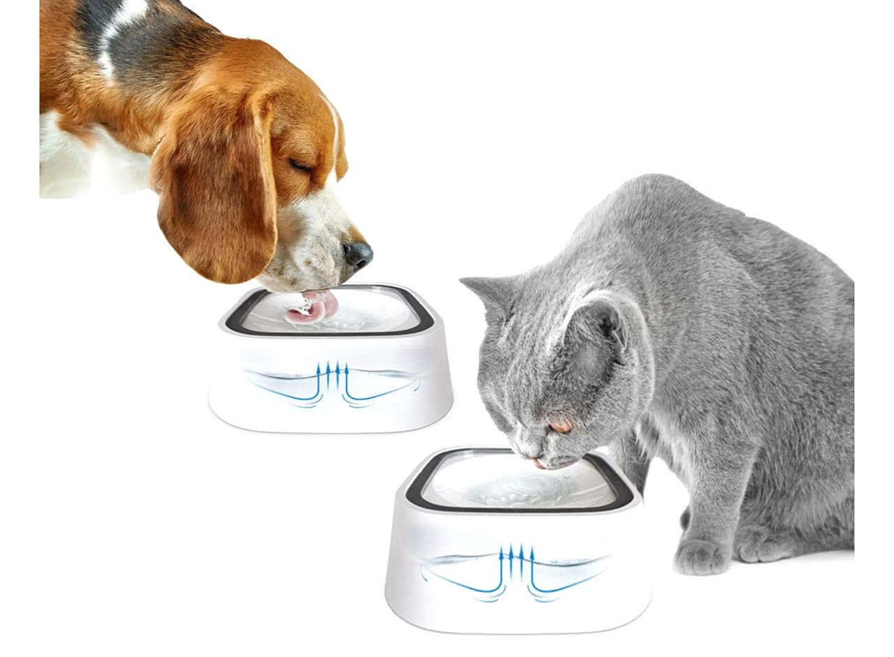 Поїлка непроливайка для собак та кішок Magic Bowl з плаваючим диском 1,5 л Білий (573U) - фото 8 Поїлка непроливайка для собак та кішок Magic Bowl з плаваючим диском 1,5 л Білий (573U) - фото 8