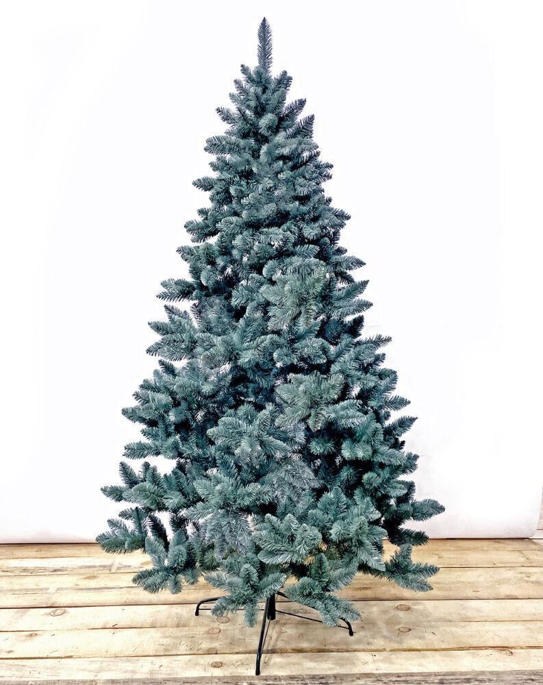 Новорічна штучна ялинка Elegant 220 см блакитна