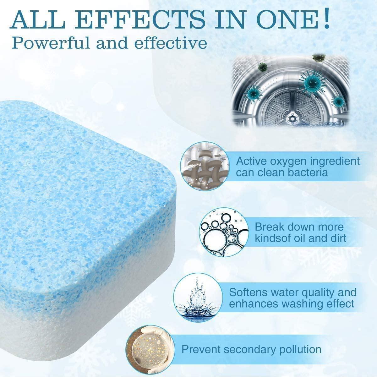 Таблетки для очищення барабана пральної машини Washing Machine Cleaner №2 (2104618422) - фото 16 Таблетки для очищення барабана пральної машини Washing Machine Cleaner №2 (2104618422) - фото 16