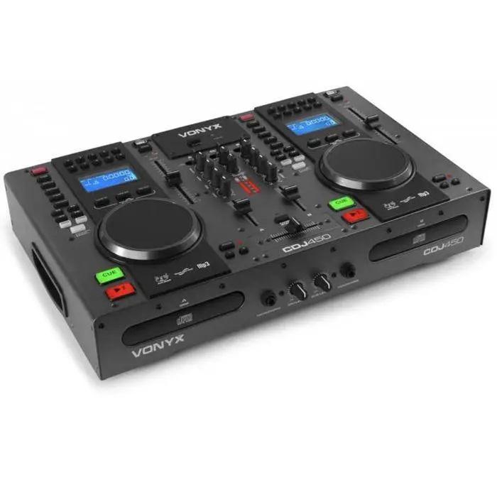 Мікшер настільний VONYX Dual Twin CD USB-плеєр DJ (172.805)