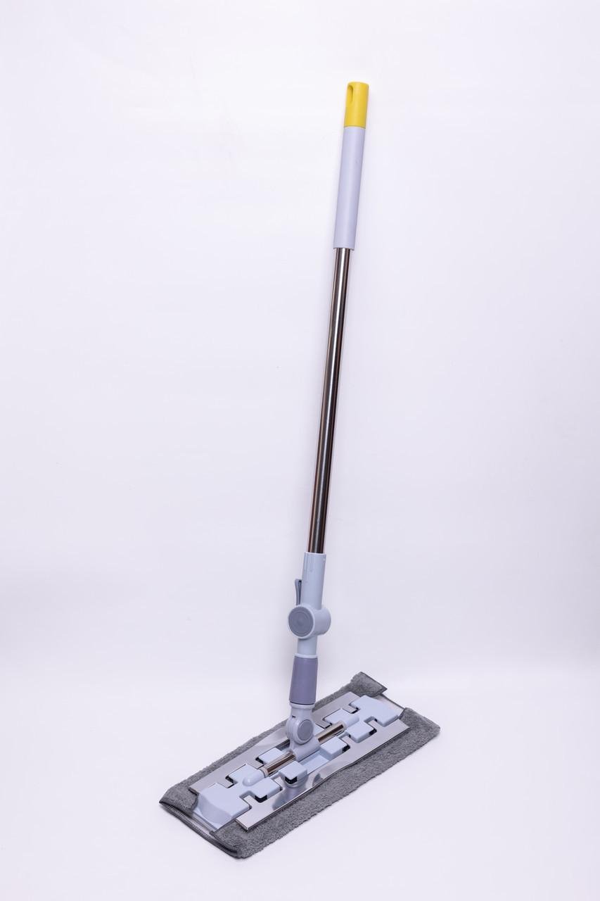 Швабра плоская для мытья пола/стен и потолка HP-35015-35Y Желтый (A-035260)