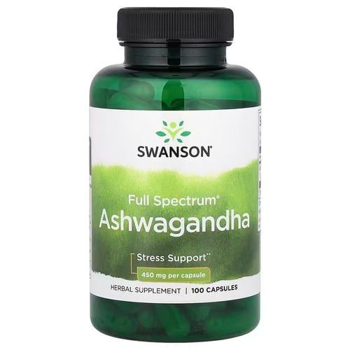 Ашваганда Swanson Ashwagandha Extract Full Spectrum 450 мг 100 caps (SW957)