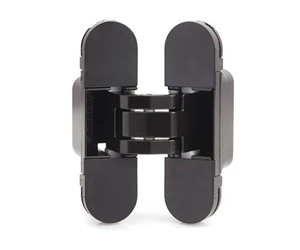 Петля скрытая AGB Eclipse 2.0 110x30 мм с колпачками Черный (E30200.03.93 Kit)