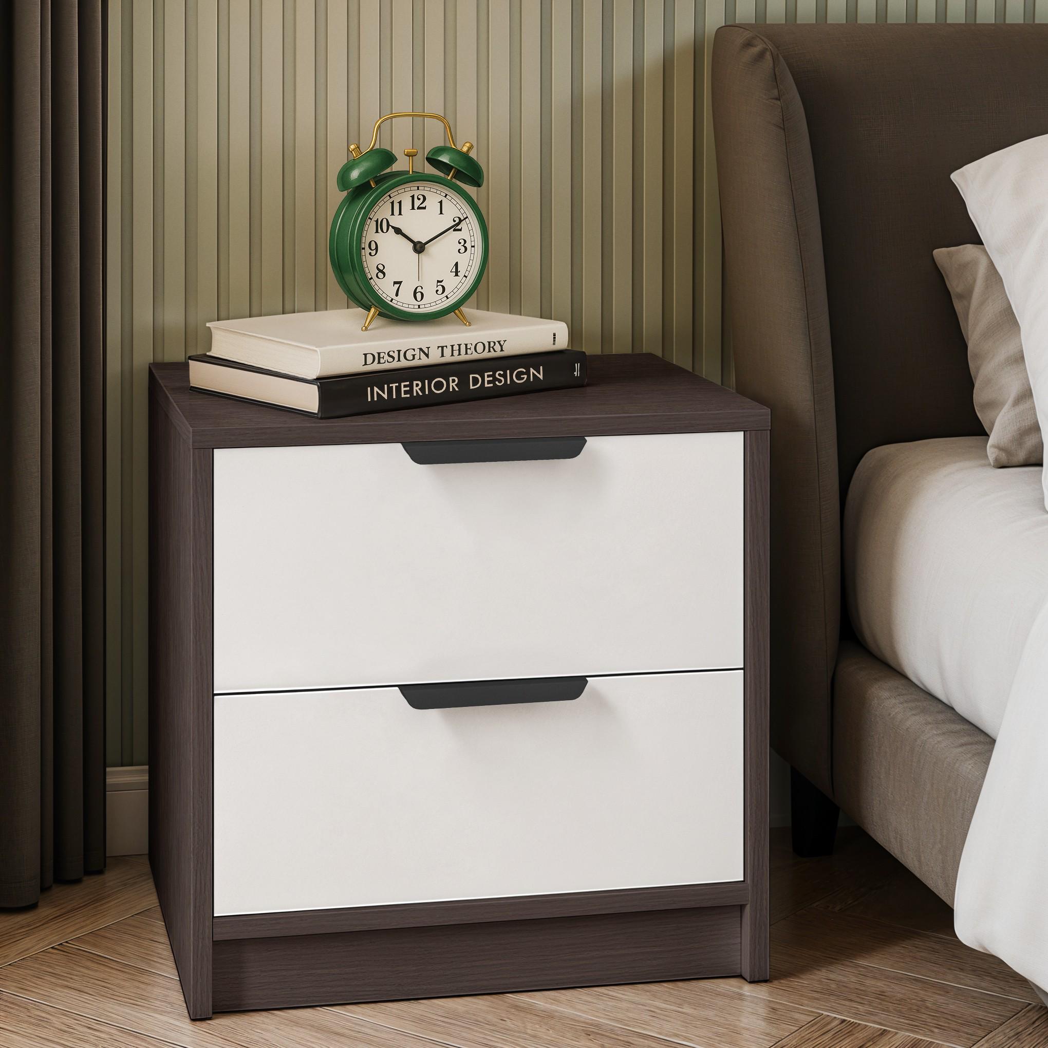 Тумба прикроватная FT-3 450х354х489 мм Венге Магия/Белый